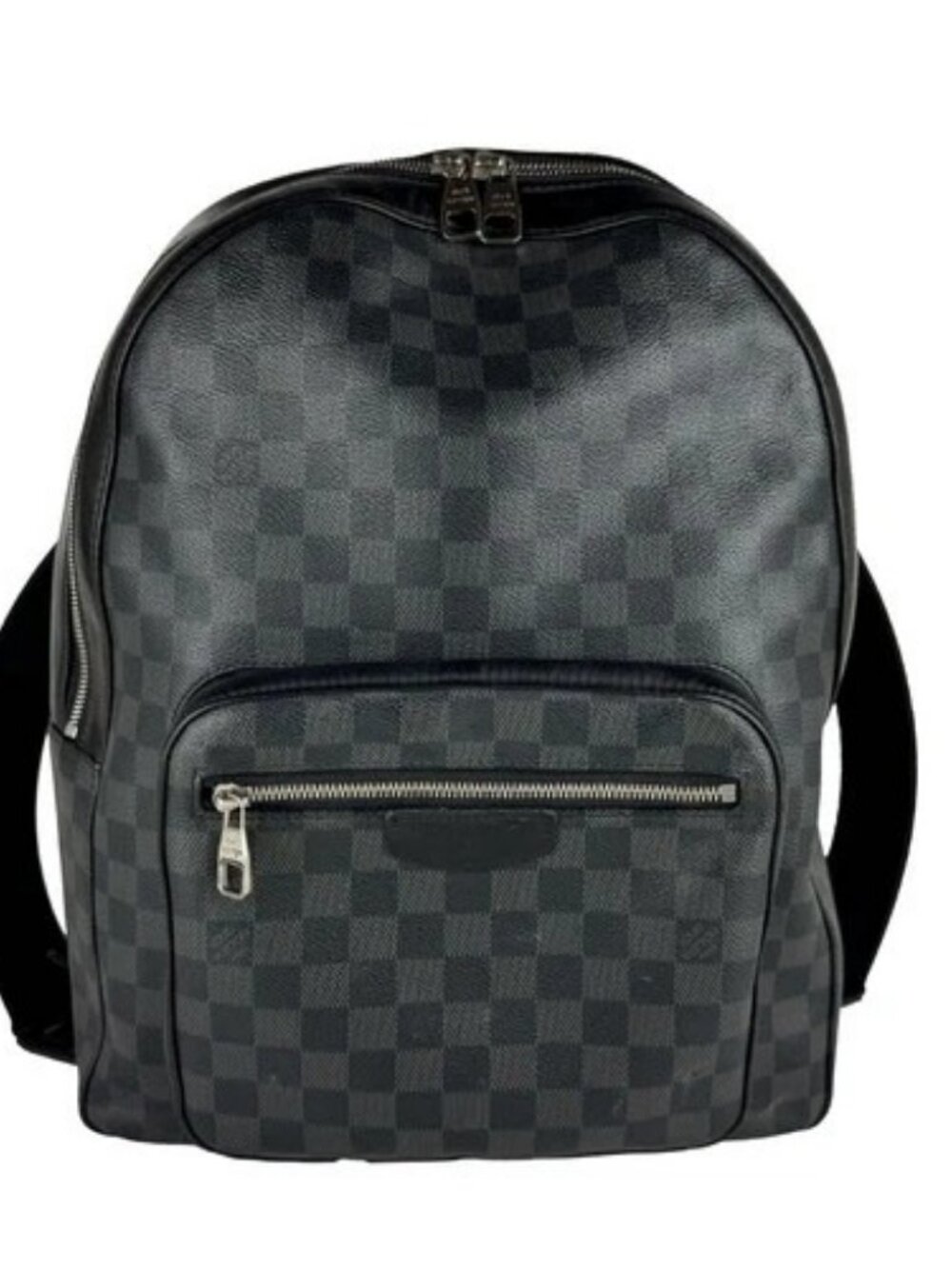 Auth LOUIS VUITTON Damier Graphite Josh Backpack Black N41473 - z10860